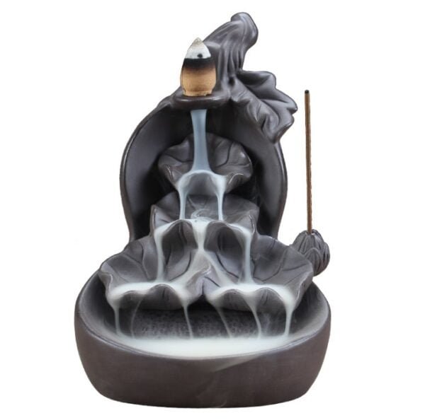 ceramic waterfall backflow incense burner 5