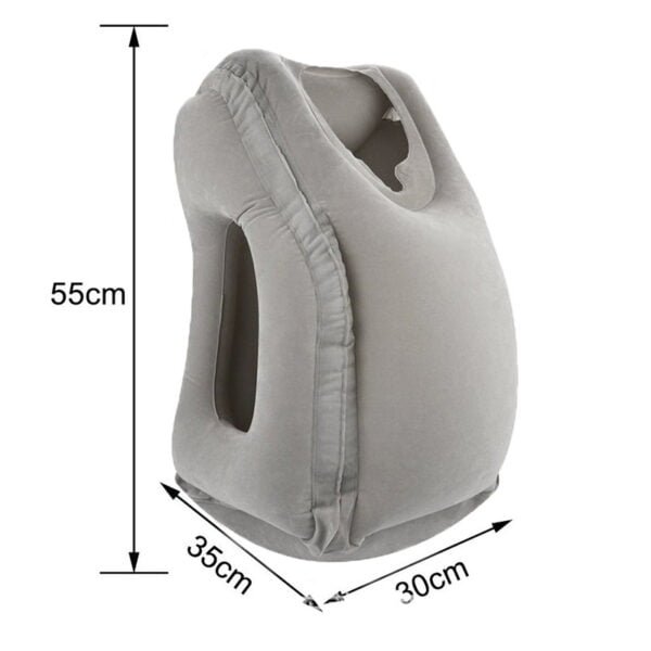 inflatable cushion travel pillow 2