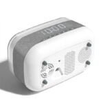 intelligent multifunctional alarm clock bluetooth speaker wireless charger 7