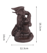 nordic style waterfall reflux incense burner