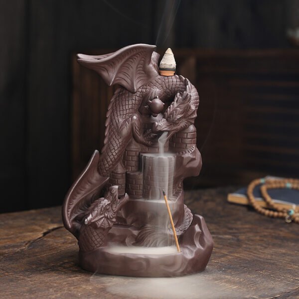 nordic style waterfall reflux incense burner