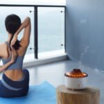 simulated flame humidifier volcano diffuser 12