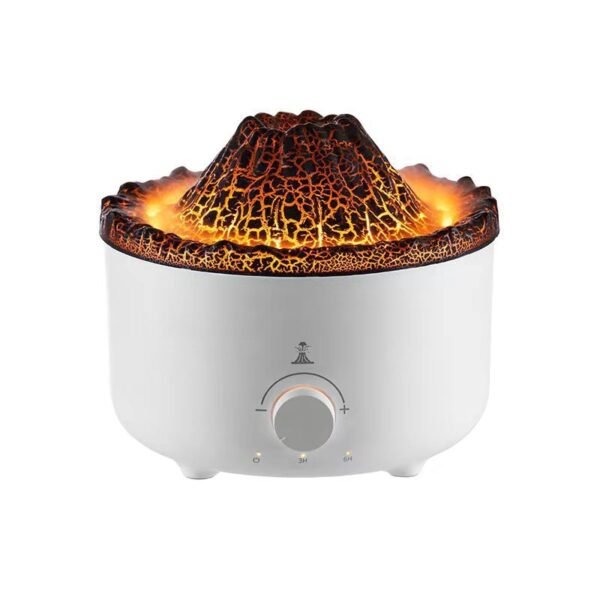 simulated flame humidifier volcano diffuser 2