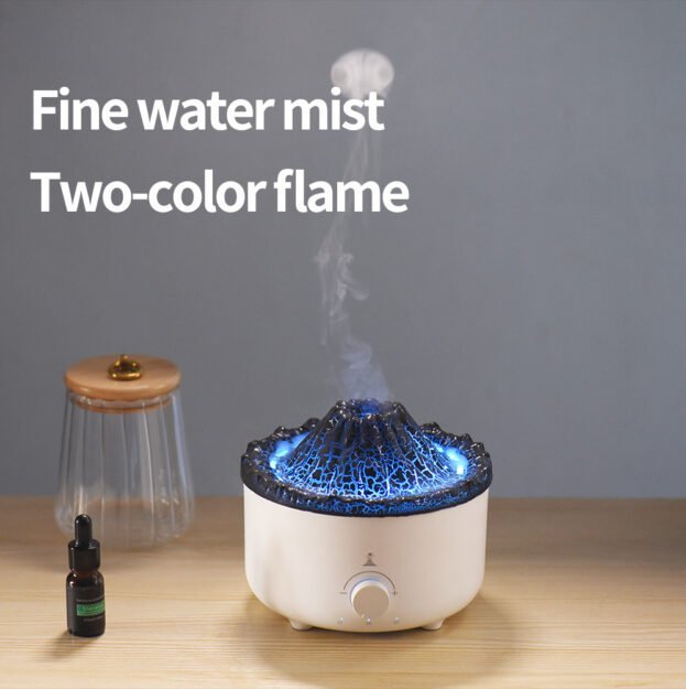 simulated flame humidifier volcano diffuser 19
