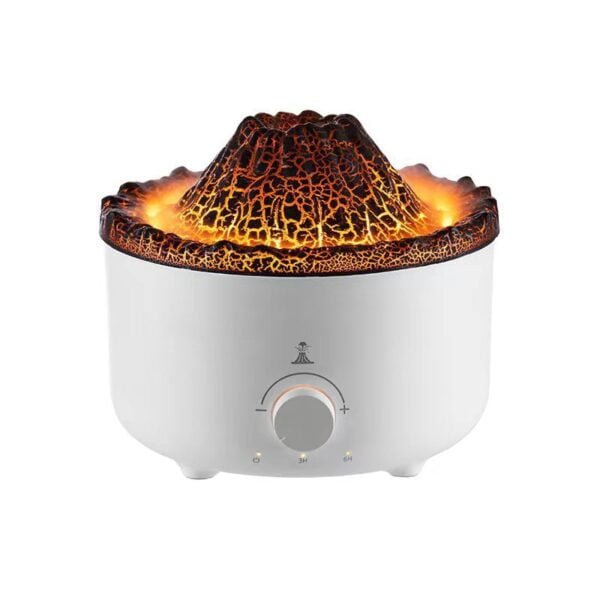 simulated flame humidifier volcano diffuser