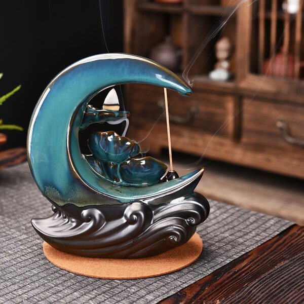 the moon backflow incense burner 7