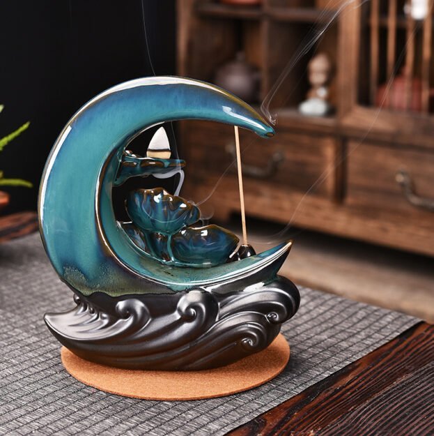 the moon backflow incense burner 7