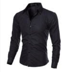 men’s long sleeved casual shirts