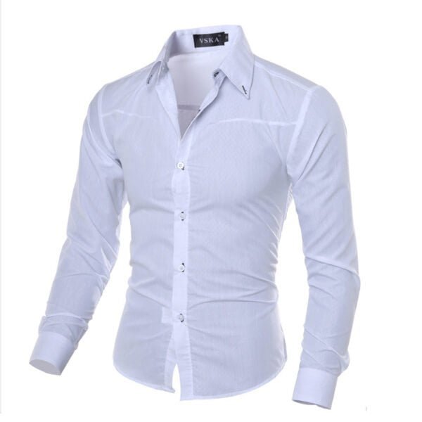 men’s long sleeved casual shirts