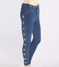 women’s denim pencil pants