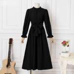 women’s pleated casual dress