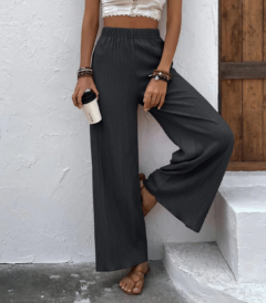 women’s wide leg polyester pants