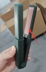 cordless ceramic hair straightener/curler