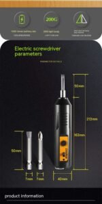 household charging mini brushless electric screwdriver set