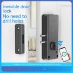 invisible door lock smart card swiping