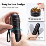 large waterproof weekly pill organizer aluminum alloy