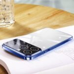 large window electroplated phone case