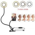 led selfie ring light stand