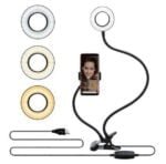 led selfie ring light stand