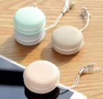 macaron screen cleaner keychain