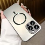 magnetic phone case with lens guard