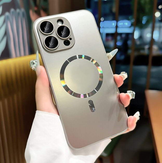 magnetic phone case with lens guard