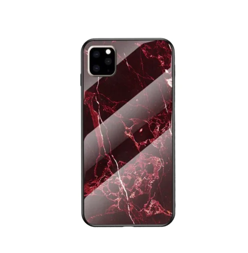 marbled glass phone case