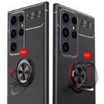 metal ring magnetic phone case