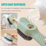 multifunctional soft bristled shoe brush