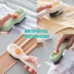 multifunctional soft bristled shoe brush