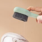 multifunctional soft bristled shoe brush