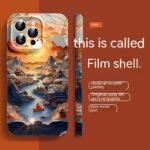 paper cuttings phone case