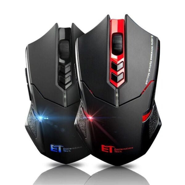 power saving silent luminous wireless mouse