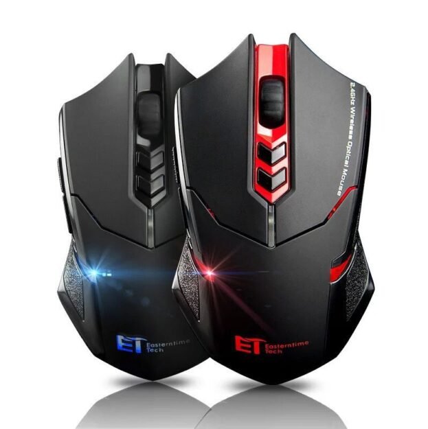 power saving silent luminous wireless mouse