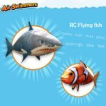 rc air swimming shark toy