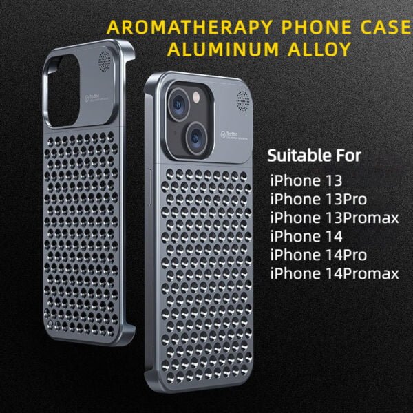 shockproof aluminum phone case