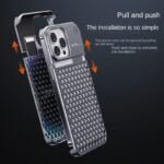 shockproof aluminum phone case