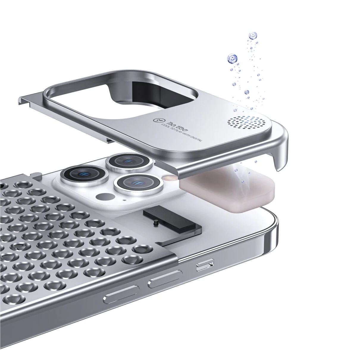 shockproof aluminum phone case