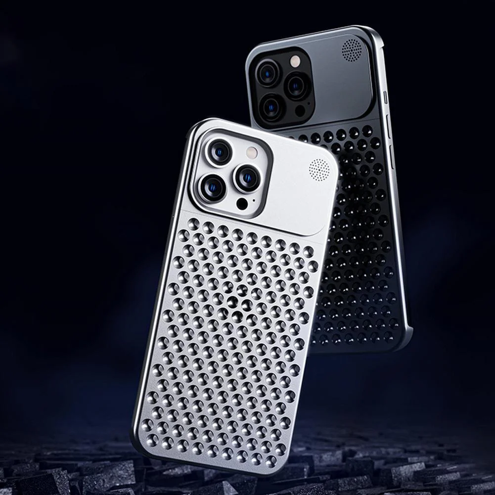 shockproof aluminum phone case