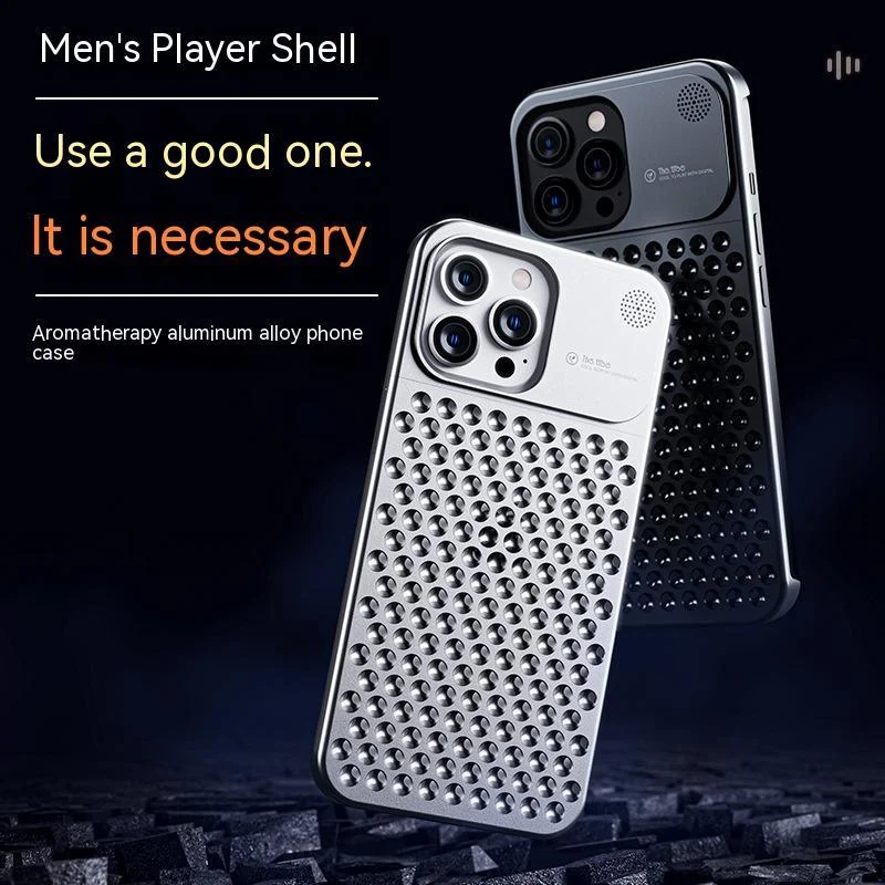 shockproof aluminum phone case