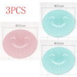 silicone bathroom anti slip massage pad