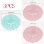 silicone bathroom anti slip massage pad