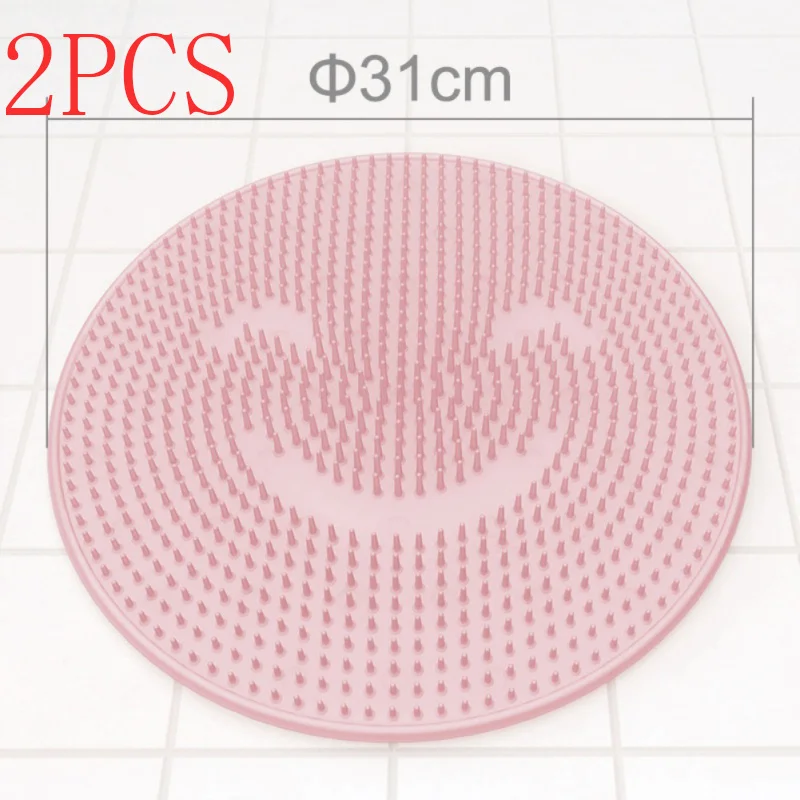 silicone bathroom anti slip massage pad