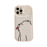 sliding window cartoon phone case