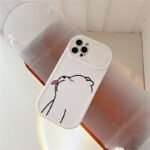 sliding window cartoon phone case