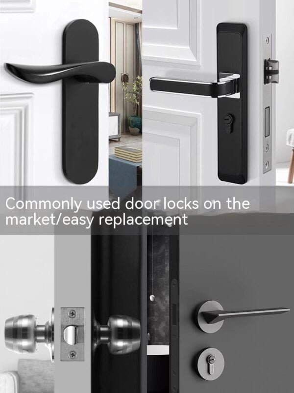 smart fingerprint lock for wooden doors