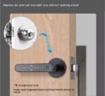 smart fingerprint lock for wooden doors