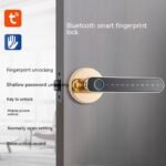 smart fingerprint lock for wooden doors