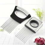 stainless steel onion slicer holder