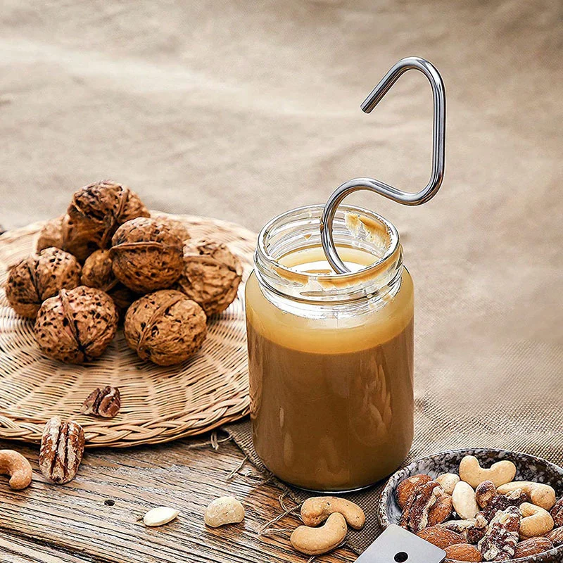 stainless steel peanut butter mixer